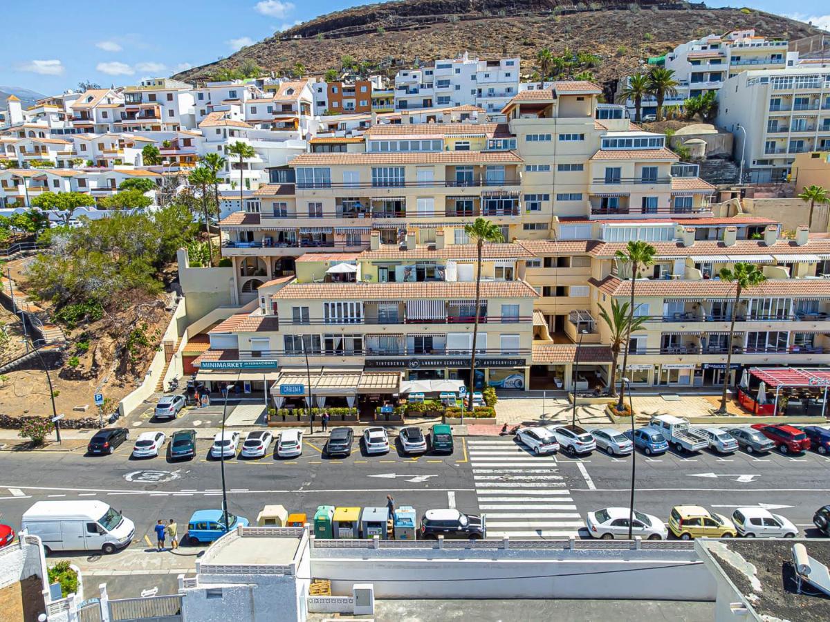 Los cristianos - San Telmo piscina y vistas mar Arona  Exterior foto